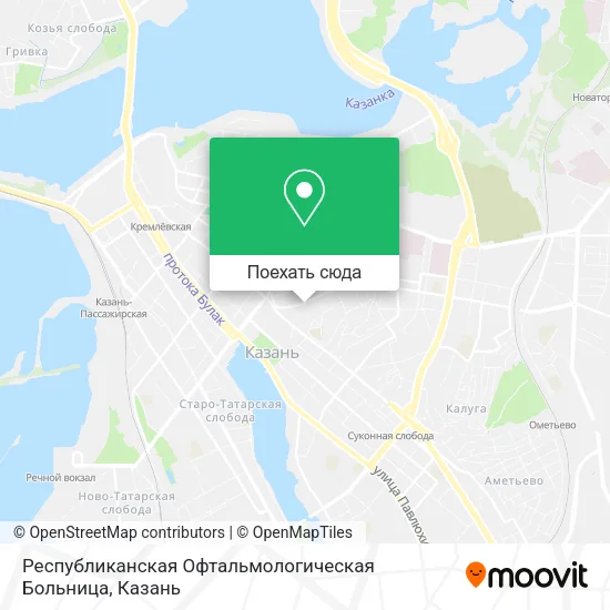 Карта Республиканская Офтальмологическая Больница
