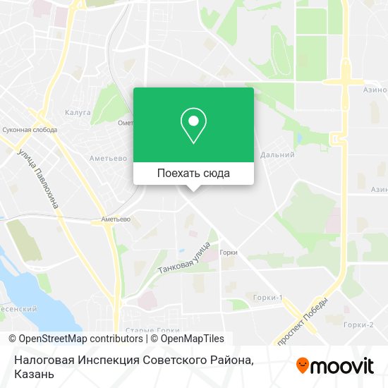 Карта Налоговая Инспекция Советского Района