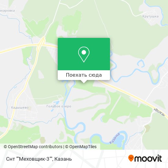 Карта Снт ""Меховщик-3""
