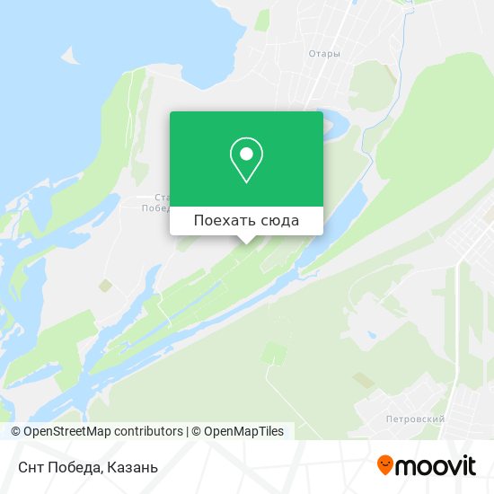 Карта Снт Победа