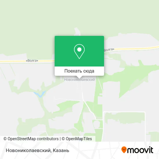Карта Новониколаевский