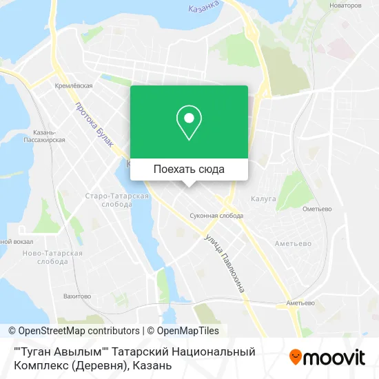 Карта ""Туган Авылым"" Татарский Национальный Комплекс (Деревня)
