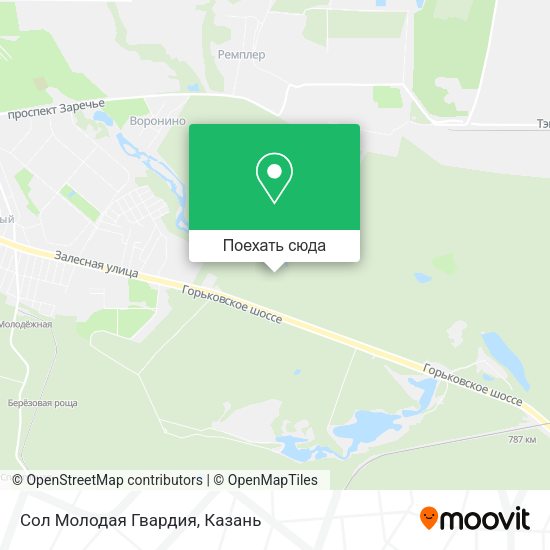 Карта Сол Молодая Гвардия