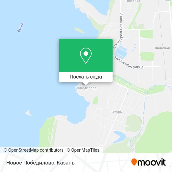Карта Новое Победилово