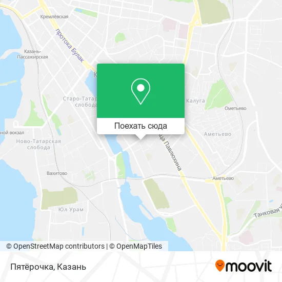 Карта Пятёрочка