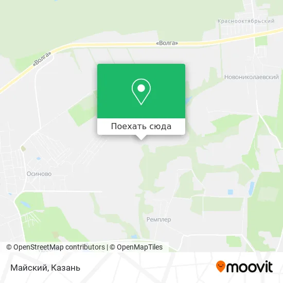Карта Майский