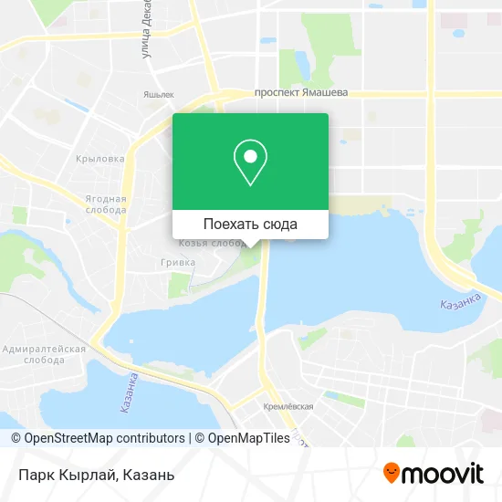 Карта Парк Кырлай