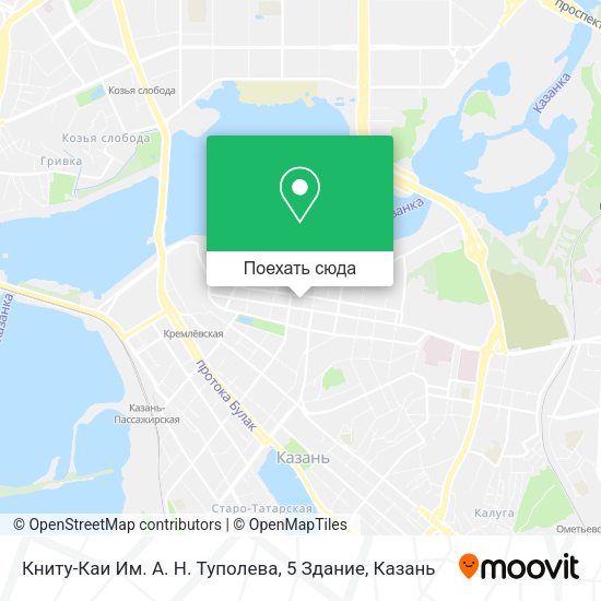 Карта Книту-Каи Им. А. Н. Туполева, 5 Здание