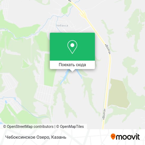 Карта Чебоксинское Озеро
