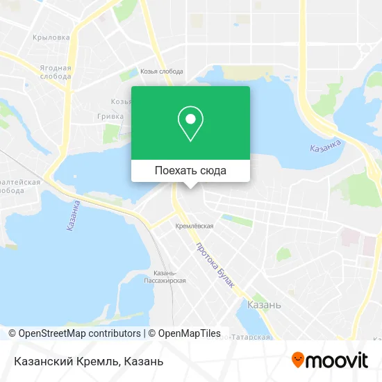 Карта Казанский Кремль