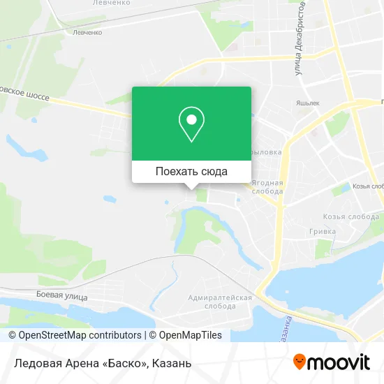 Карта Ледовая Арена «Баско»