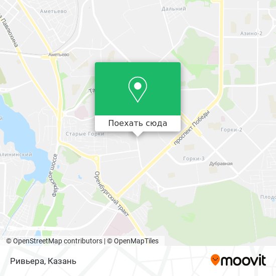 Карта Ривьера