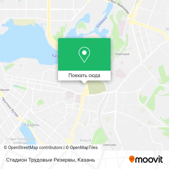 Карта Стадион Трудовые Резервы