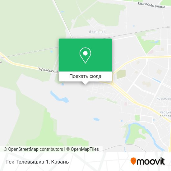 Карта Гск Телевышка-1