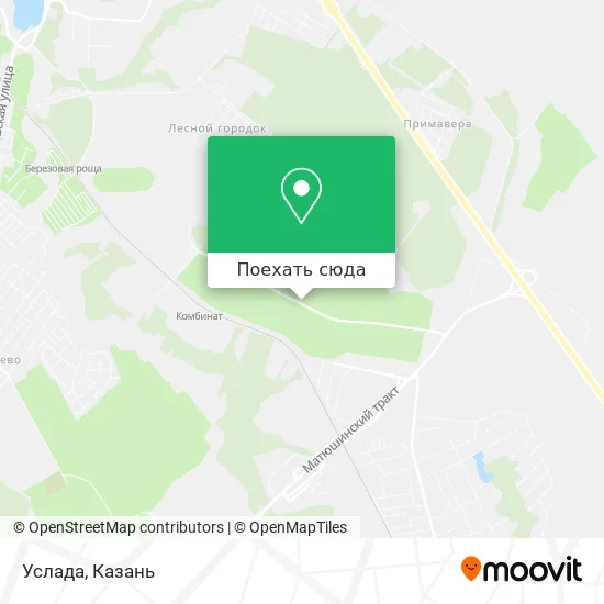 Карта Услада