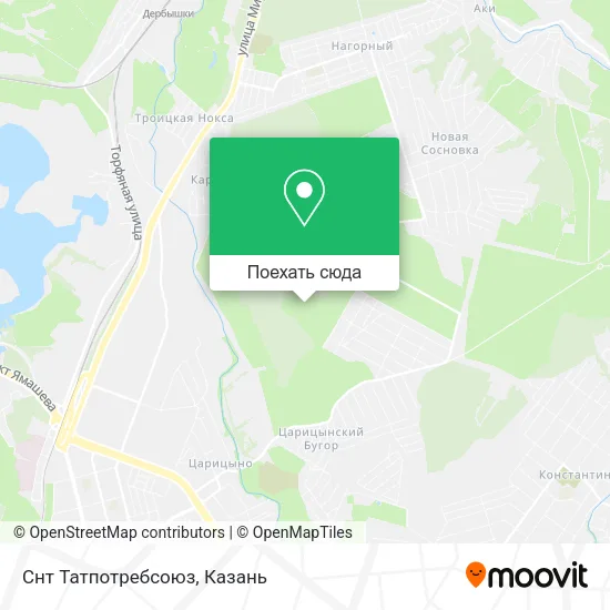 Карта Снт Татпотребсоюз