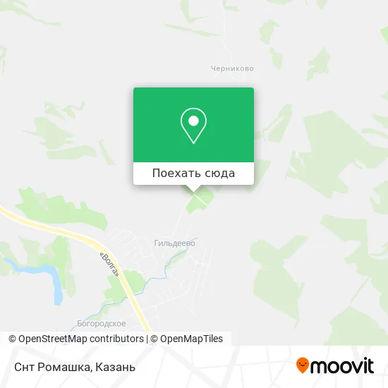 Карта Снт Ромашка