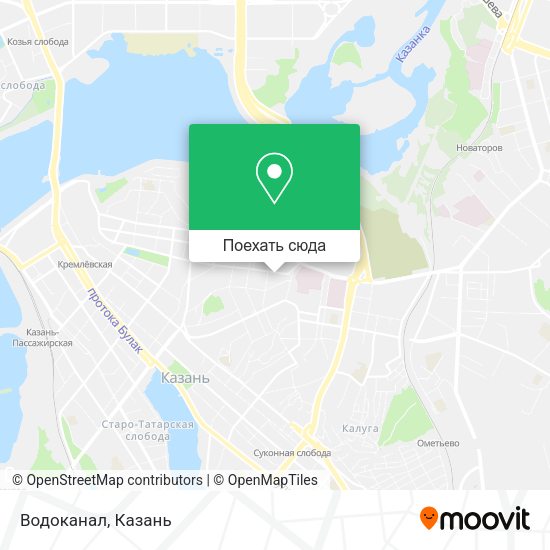 Карта Водоканал
