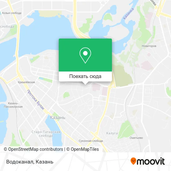 Карта Водоканал