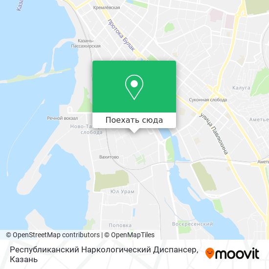 Карта Республиканский Наркологический Диспансер