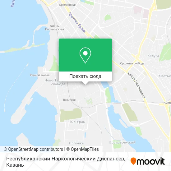Карта Республиканский Наркологический Диспансер