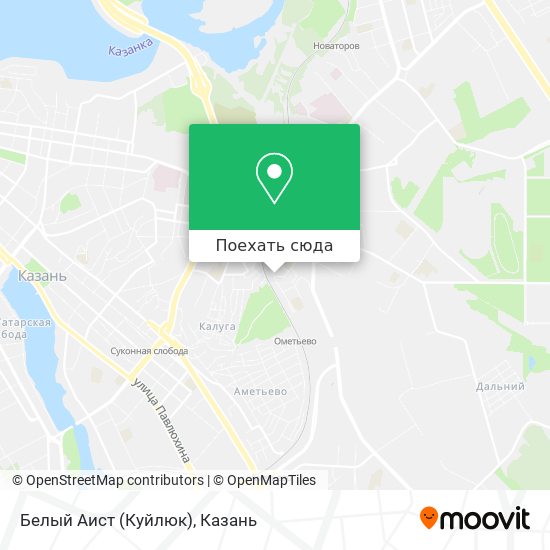 Карта Белый Аист (Куйлюк)