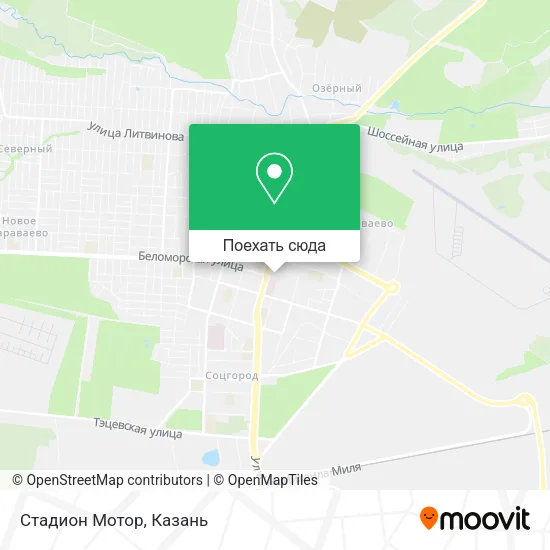 Карта Стадион Мотор