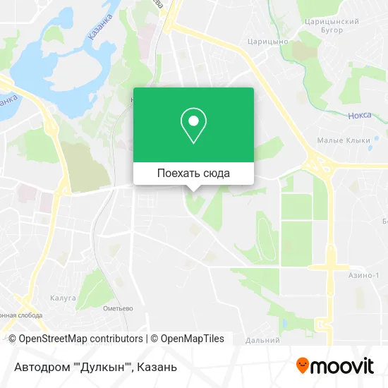 Карта Автодром ""Дулкын""