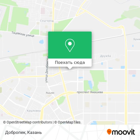 Карта Добропек