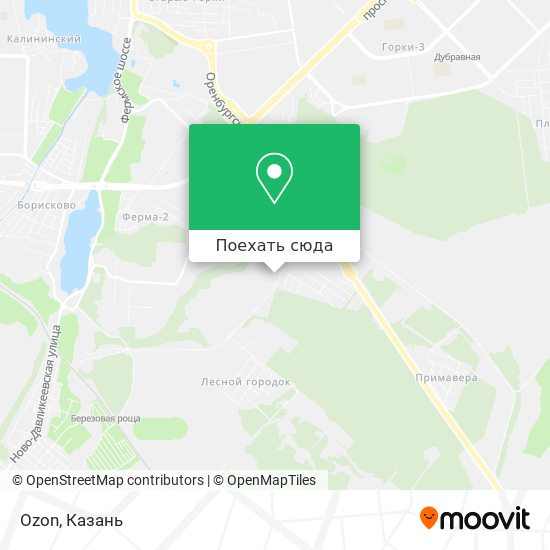 Карта Ozon