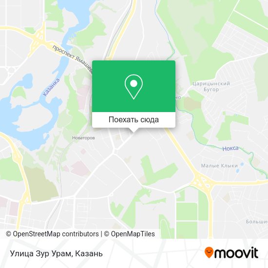 Карта Улица Зур Урам