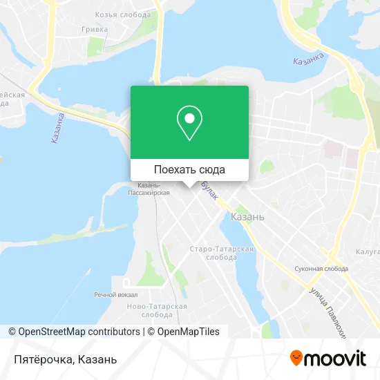 Карта Пятёрочка