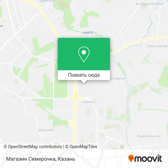 Карта Магазин Семерочка