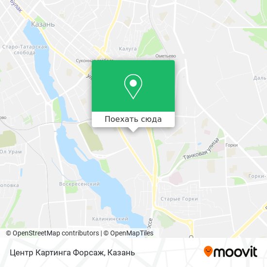 Карта Центр Картинга Форсаж
