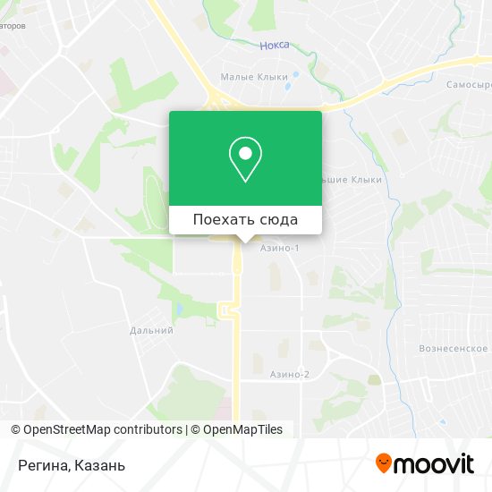 Карта Регина