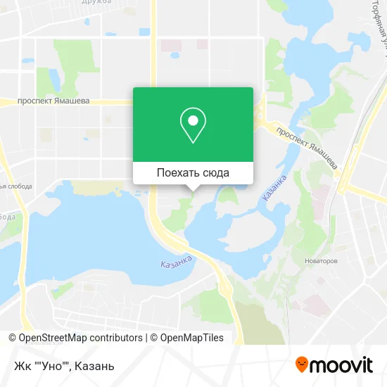 Карта Жк ""Уно""