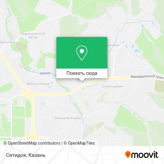 Карта Ситидок