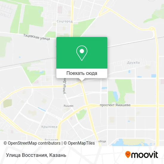 Карта Улица Восстания