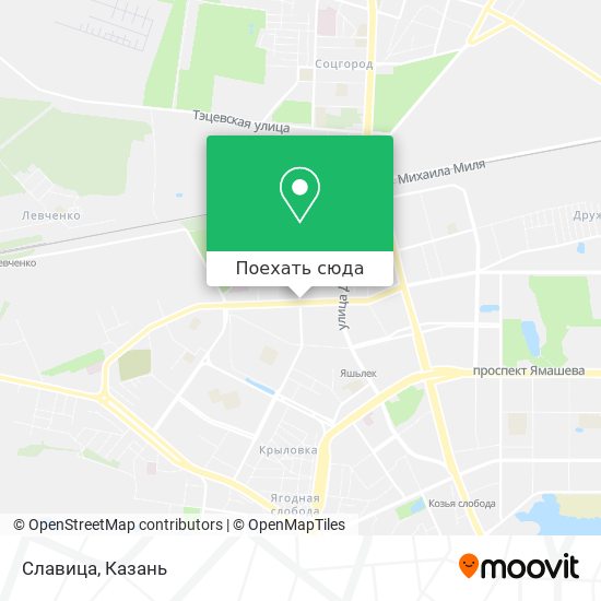 Карта Славица