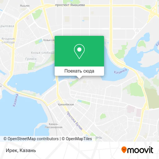 Карта Ирек