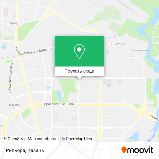 Карта Ривьера