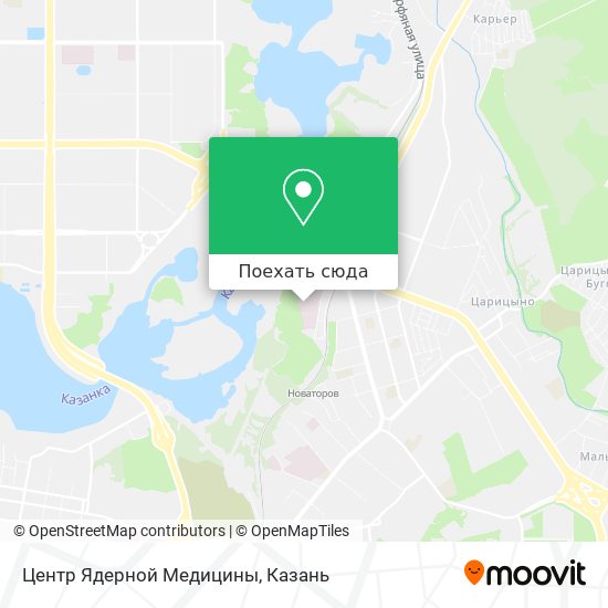 Карта Центр Ядерной Медицины