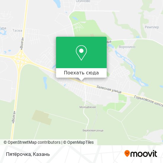 Карта Пятёрочка