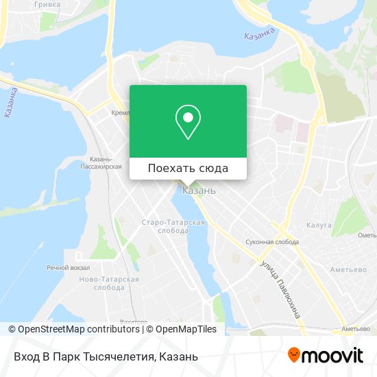 Карта Вход В Парк Тысячелетия