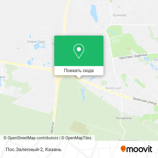 Карта Пос.Залесный-2