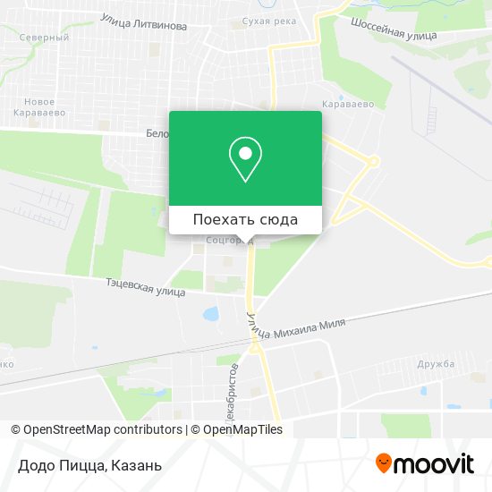 Карта Додо Пицца
