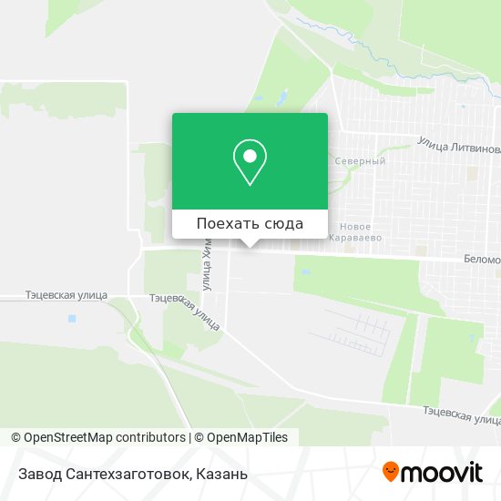 Карта Завод Сантехзаготовок