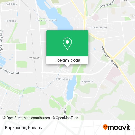 Карта Борисково