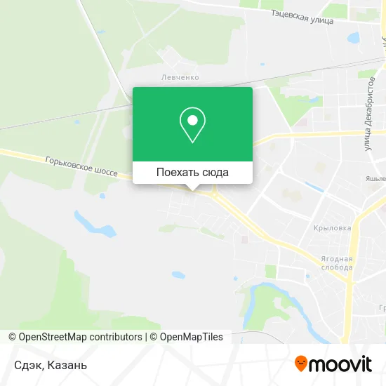 Карта Сдэк