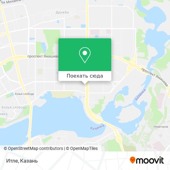 Карта Итле